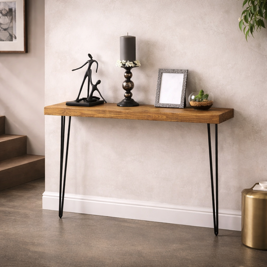 Slim Console Table for Narrow Hallways