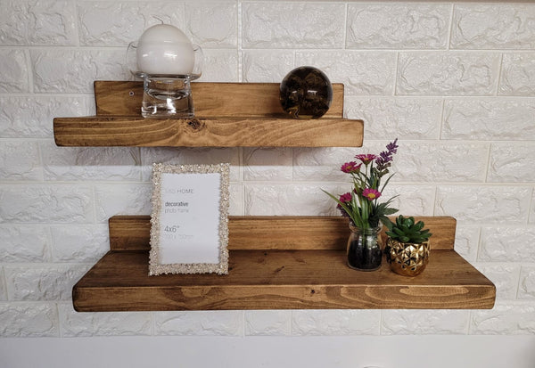 Chunky Rustic Shelf Handmade fine finish Various Colours 40cm-120cm Lengths Available - Fast dispatch