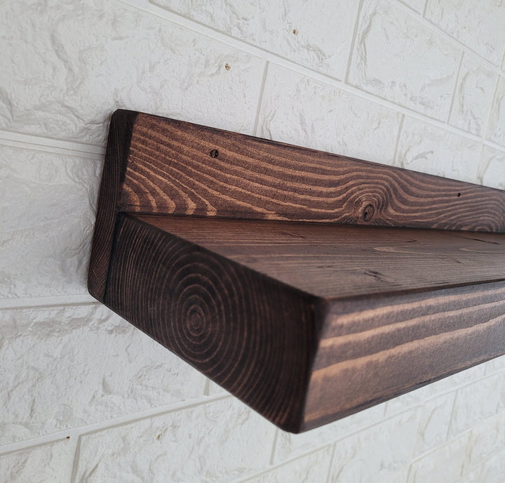 Chunky Rustic Shelf Handmade fine finish Various Colours 40cm-120cm Lengths Available - Fast dispatch