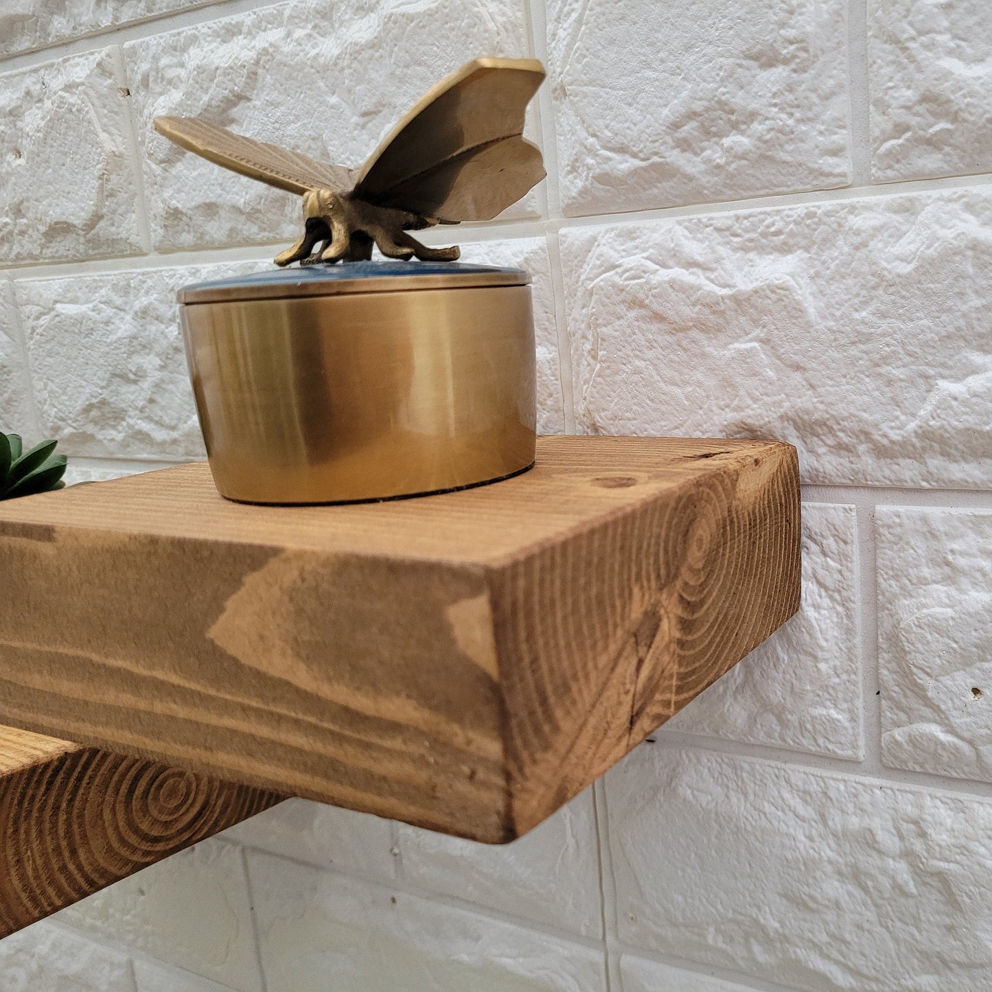 Wooden Small BLOCK Shelves Handmade Small Home Décor Toy Mini Shelf Rustic