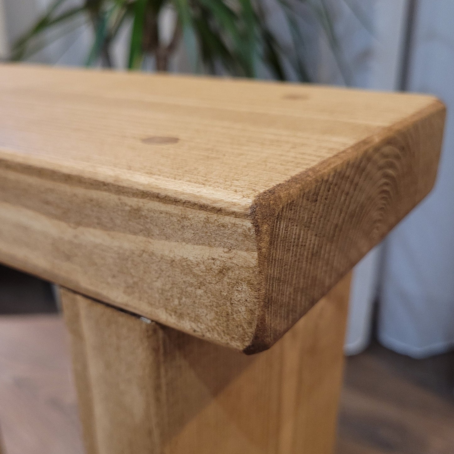 End Coffee Solid Wooden Slim Narrow Side Sofa Rustic Handmade Table-various colours and sizes