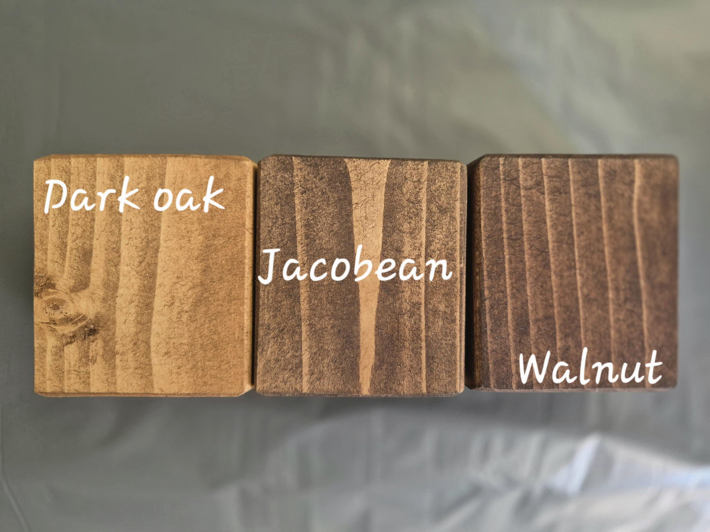 Wood Sample Charter – Solid Wood Colour Chart | Small Sample